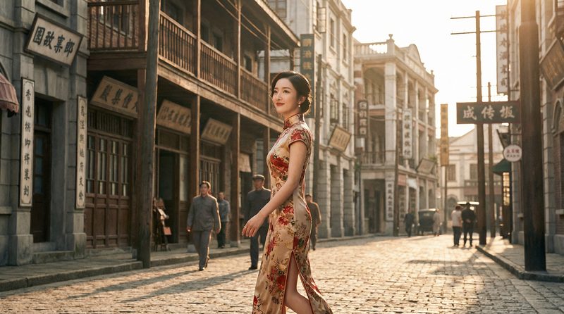 明星怀旧视频-旗袍风华