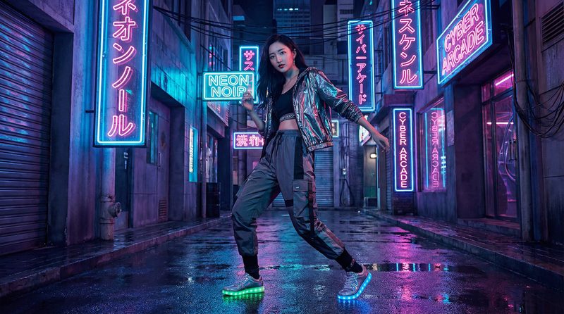 明星短视频-霓虹街拍纪实